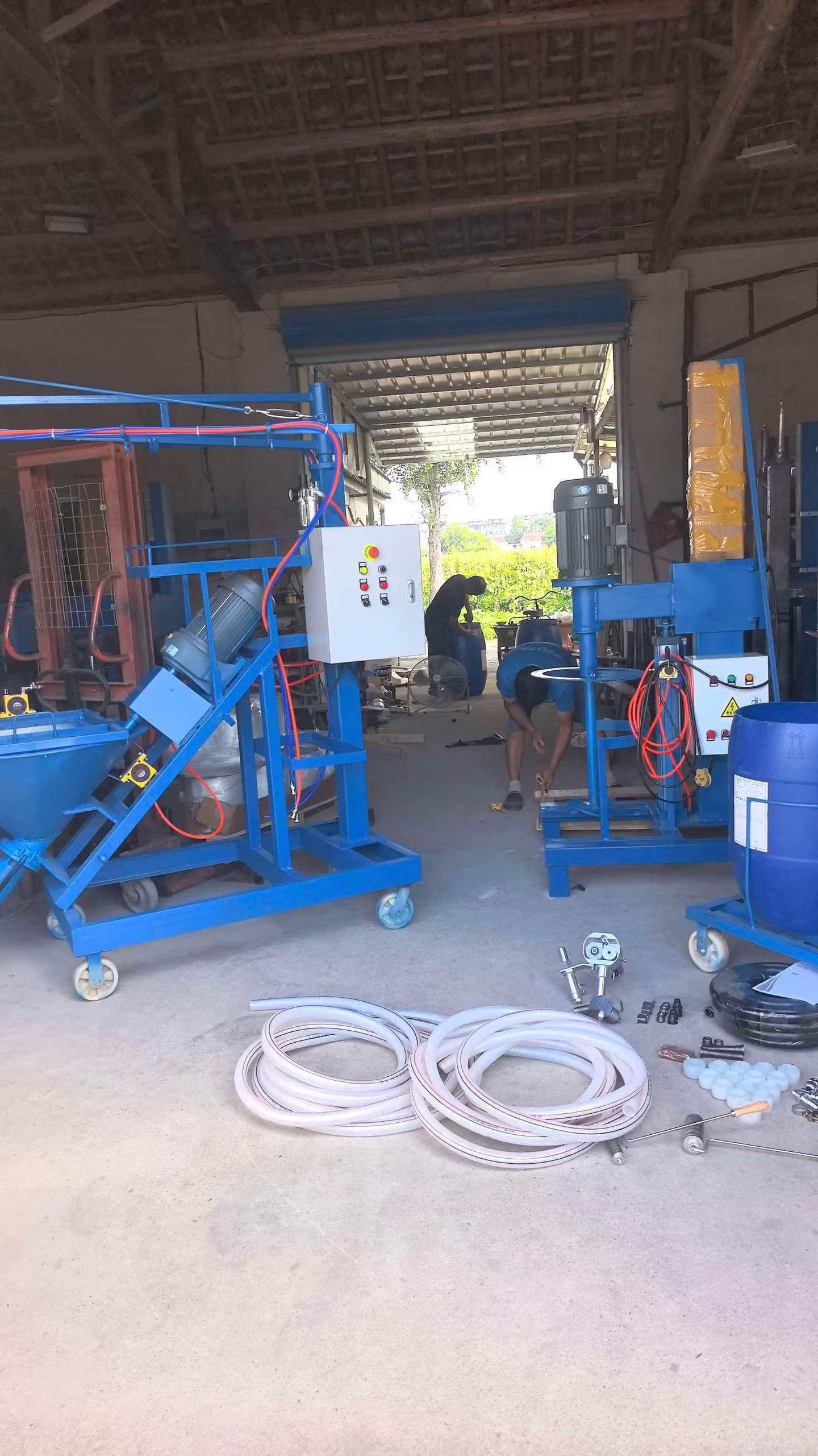 GRC Shotcrete Machine